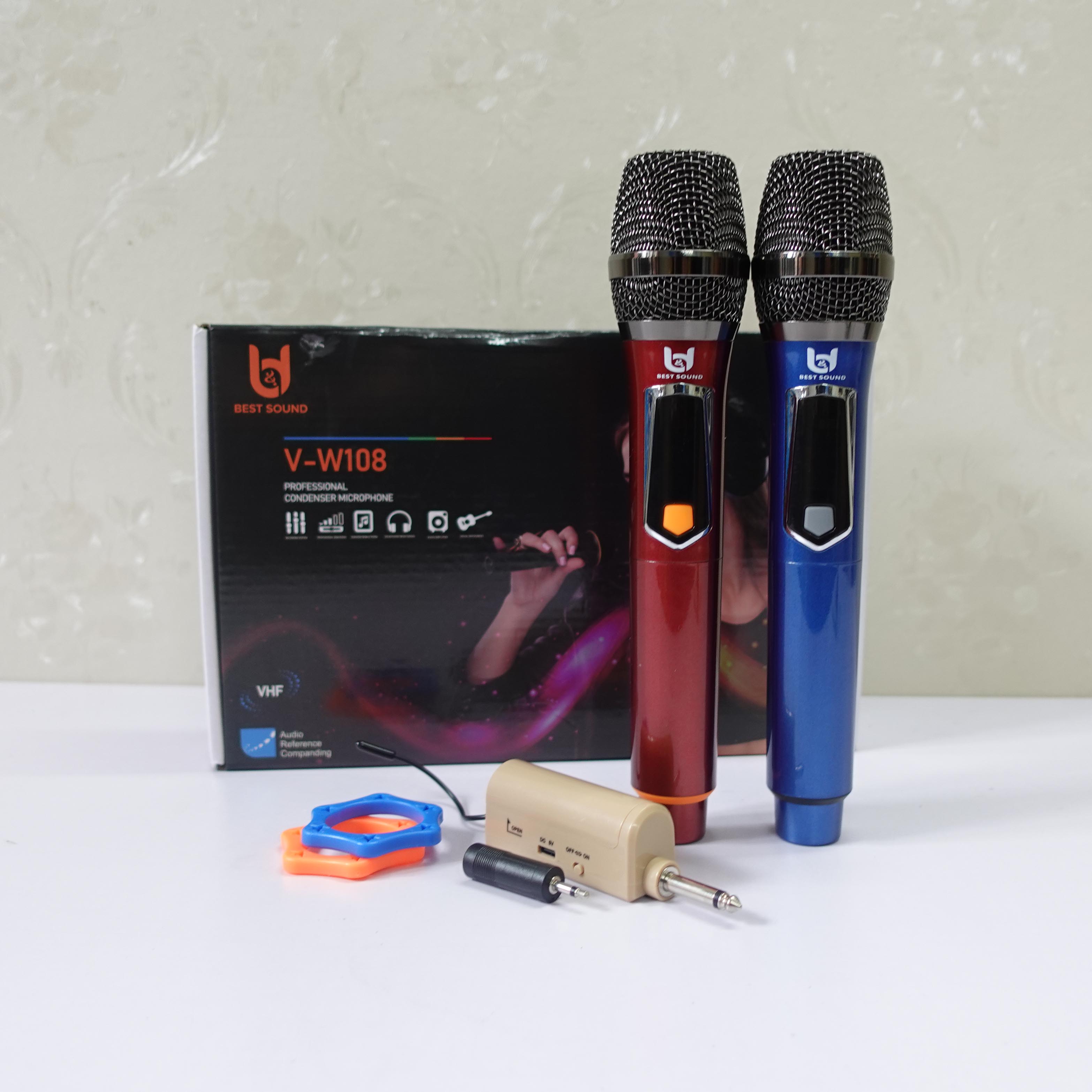 Bộ Micro không dây đa năng BEST SOUND W108